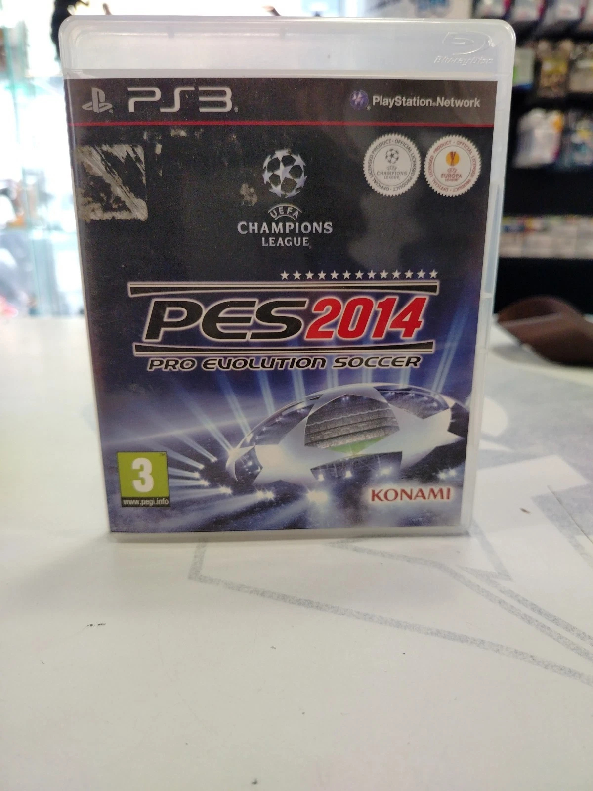 PES 2014 Pro Evolution Soccer PlayStation 3 PS3 Sony PAL Buone Condizioni ITA